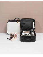 Neceser profesional de gran capacidad para mujer, bolsa de viaje, estuche de maquillaje - details 23