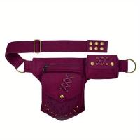 1 pieza de estilo Punk para hombre y mujer, cubierta de riñón negra Simple, soporte para teléfono móvil, tarjetas y llaves, bolsa Vie para ciclismo para hombre y mujer - details 13