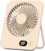 Mini Ventilador USB Recargable Portatil Silencioso, 5 Velocidades 180 ° Plegable Viento Fuerte para Oficina, Mesa, Hogar, Fitness, Viajes, Camping, Exterior - details 7