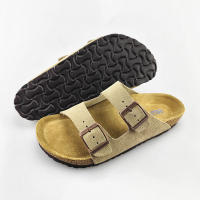 Zapatillas de cuero de vacuno, zapatillas frescas, zapatos de playa de verano, suela antideslizante suave, zapatos de pareja para hombres y mujeres - details 27
