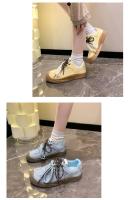 Zapatos informales De malla para mujer, zapatillas Retro transpirables De suela gruesa, De entrenamiento, para verano - details 68