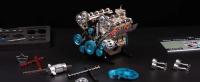 Kit de modelo de motor de coche de montaje de Metal V8, bricolaje, mejora la capacidad práctica, adornos mecánicos, regalo de decoración, más de 500 Uds. - details 8