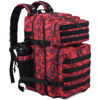 Mochila Táctica de Gran Capacidad de 45 L Ideal Para Senderismo Camping Deportes al Aire Libre Montañismo Impermeable - details 19