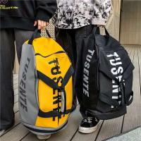 Mochila multifuncional de gran capacidad, mochila deportiva para gimnasio, viaje, bolso de lona impermeable con bolsillo para zapatos independiente - details 19