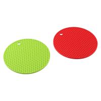 Tapetes de silicona para platos calientes, posavasos flexibles antideslizantes, multiusos, resistentes al calor, 4 piezas - details 6