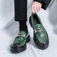 Zapatos de vestir Oxford de boda cómodos de cuero Blok, villa de verano sólida cerrada antideslizante para hombre - details 4