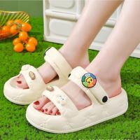 Sandalias de verano para exterior, para interior, casa, playa, para mujer, informales, antideslizantes, suaves - details 1