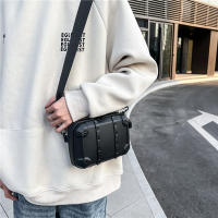 Bolso de mensajero para hombre, nuevo bolso de caja personalizado, simple bolso cuadrado pequeño, bolso de móvil con estilo de PU, bolso de mensajero para mujer. - details 6