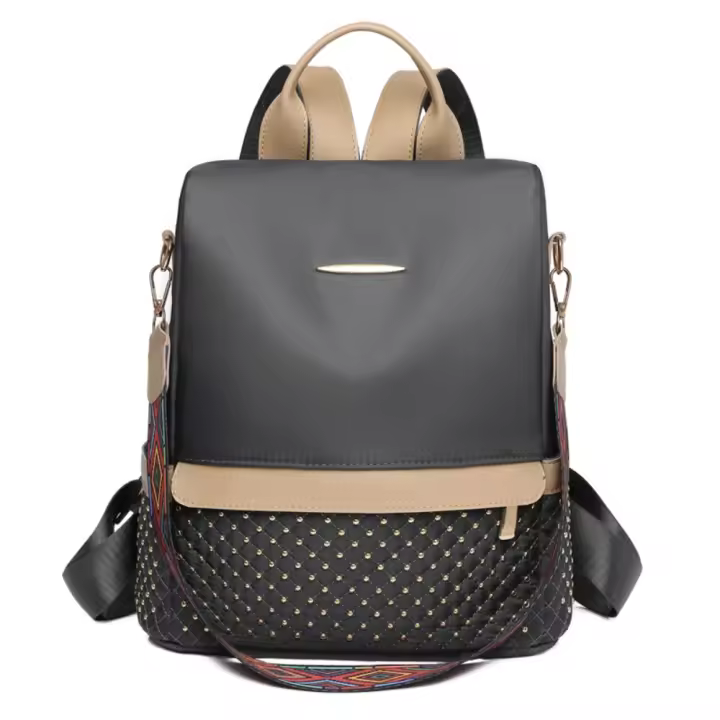 Mochila Oxford antirrobo de gran capacidad para mujer, bolso de viaje de tendencia, 2023 - 1