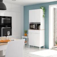 0F9940A - Alacena de Cocina, aparador Comedor, recibidor, Mueble Auxiliar 4 Puertas + 1 Cajon y Estante Interior - details 1