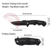 Cuchillo plegable multifuncional de alta dureza para hombres, herramienta de supervivencia de autodefensa, Camping al aire libre, cuchillo de supervivencia EDC - details 1