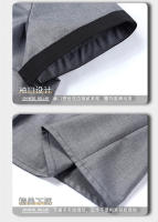Ropa de trabajo de manga corta para camarero, uniforme de restaurante para hotel, comedor, casa de té, oficina, para hombre - details 10