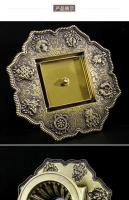 Maestro de loto de cobre puro, Dios de la riqueza, semilla de alimento Douma, flor de aceite crujiente, suministros tibetanos, manualidades para el hogar y la Oficina, decoración - details 2