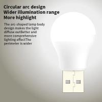 3/2PCS Mini USB Plug Lamp Computer Mobile Power Charging USB Small LED Night Light Eye Protection Light 5V 1A USB Gadgets - details 7