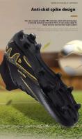 Nuevos zapatos de fútbol transpirables de alta calidad para hombres con diseño de uñas rotas para jóvenes fanáticos de los deportes disciplinarios cruzados - details 6