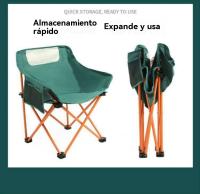 Silla plegable portatil ligera Pesca al aire libre camping playa familiares party - details 7
