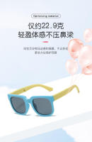 Nuevas gafas de sol polarizadas de silicona para niños, plegables, con montura grande, a la moda, venta al por mayor, gafas de marea antiultravioleta - details 3