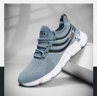 Zapatos deportivos para hombre, zapatillas informales ligeras y transpirables, zapatillas de correr negras de malla para exteriores, zapatillas deportivas para correr, tenis y caminar - details 5