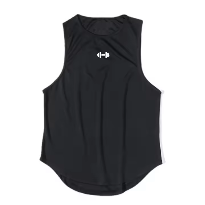 Summer Tank Top Mens Gym Fitness Training Clothing Quick Dry Silm Fit Bodybuilding Sleeveless Shirts Men Fashion Basketball Vest - 1