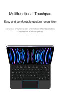 AJIUYU-Teclado mágico Español para iPad Pro, 11 pulgadas, 12,9 pulgadas, 6, 5, 4, 3, 2, 1, 2018-2022, Air 5, 4, 10,9, Tableta inteligente - details 6