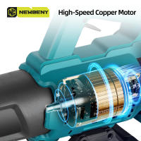 Soplador eléctrico NEWBENY de velocidad Variable, potente soplador de polvo de nieve y hojas para el hogar, herramientas eléctricas para batería de 18V - details 2