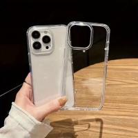 Fundas de Lujo Transparentes de TPU Suave Antigolpes para iPhone 16 15 14 13 12 11 Pro Max 16 15 14 Plus 13 12 Mini X XS Max XR 8 7 Plus, Accesorios para Teléfono - details 7