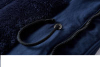 Chaqueta de Invierno Desmontable de Comodidad al Aire Libre Abrigo de Vellón Grueso con Protección contra el Viento Moda Casual para Hombres - details 10
