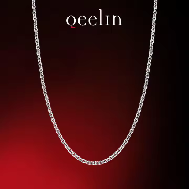 QееΙīп Collar con colgante Wulu Cadena de 22 pulgadas en oro amarillo de 18 quilates - 1