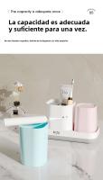 Portaje de Dientes Eléctrico Multifuncional Taza de Baño para Dientes Pareja - details 7