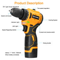 Geevorks-destornillador inalámbrico sin escobillas, Kit de herramientas de reparación multifuncional, 16,8 V - details 2