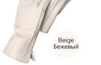 Guantes de piel de oveja para mujer, manoplas cortas de terciopelo fino para pantalla táctil, de cuero, de buena calidad, para invierno, 2226 - details 111