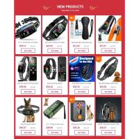 Collar antiladridos para perros, antiladridos, adiestramiento de perros, descarga eléctrica, enchufe Taser, vibrador recargable, vibración, - details 0