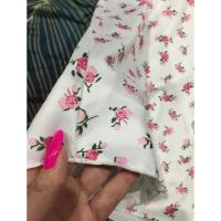 Falda de liga de flor rosa popular, camisón casero de mujer delgada de verano con encaje sexy en V profundo puro deseo - details 8