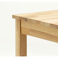 Robas Comedor, núcleo de Alfons, Maciza barnizada, Madera, Naturaleza, 70 x 70 cm. - details 6