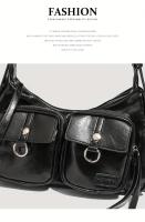 Bolso Cruzado Minimalista Cinturón Desmontable, Cierre de Cremallera, Lining de Poliéster, Bolso de Hombro para Casual y Commute - details 3