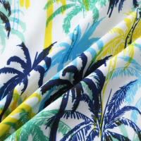Camisa de manga corta para hombre, Camisa ajustada con estampado de flores fragmentadas, serie CS, primavera y verano, 2024 - details 91