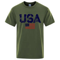 Camisetas Vintage con estampado de calle de la bandera de Estados Unidos para hombre, camisetas informales de algodón de alta calidad, camisetas transpirables de Hip-Hop para verano - details 9