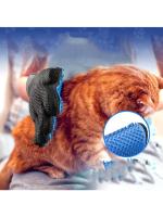 Kit De aseo De mascotas para perros, gatos, piel De conejo, cepillo De aseo De 2 lados, guante De limpieza De baño - details 3