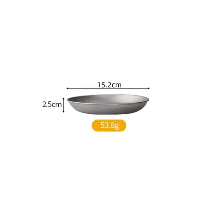 Tabla de camping de titanio puro, villa ligera para picnic al aire libre, tabla multiusos duradera y resistente a la corrosión - 1