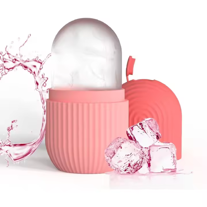 Rodillo de Hielo para Masaje Facial Uso Reutilizable para Reducir Poros, Anti-arrugas, Mejora la Elasticidad de la Piel Herramienta de Cuidado de la Piel de Belleza - 1