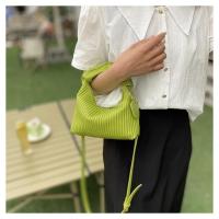 Bolso de Mano de Rayas Cinteladas Bolso de Verano de Moda para Mujeres - details 10