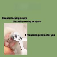 Cortaúñas de acero inoxidable para mascotas, cortaúñas para perros y gatos, cortaúñas para animales pequeños - details 4