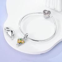 Dijes de plata de ley 925 para pulseras y collares, colgantes para pasaporte de avión, cuentas de mariposa, libélula, dijes de joyería - details 0