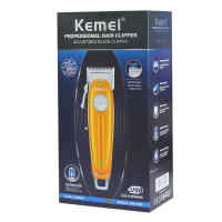 Kemei-cortadora de pelo profesional inalámbrica para hombre, máquina eléctrica de metal para Barba, 1956 - details 0