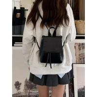 Mochila Mini con Hebilla y Cordón Bolso Escolar de Cuero PU para Mujer - details 17