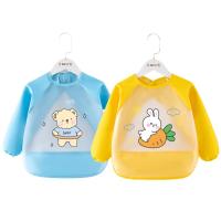Babero impermeable para alimentación de bebé, toalla de Saliva sin lavar a prueba de suciedad, delantal para eructar, toalla de baba de manga larga, babero para bebé, ropa para eructar para niños - details 3