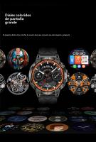 Relojes inteligentes hombre podómetro multifunción Fitness deporte Bluetooth llamada mujer ritmo cardíaco presión arterial reloj - details 5