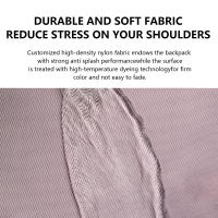 Mochila informal de moda para mujer, cierre de cremallera con correas de hombro fuertes, perfecto para el uso diario de la escuela - details 2