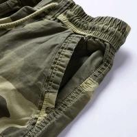 Pantalones cortos casuales de algodón de verano con múltiples bolsillos para hombre, pantalones cortos para correr transpirables para hombre - details 11