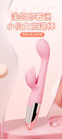 Vibrador doble para el punto G, masturbador femenino, masaje del clítoris, Juguetes sexuales portátiles pequeños para adultos - details 0